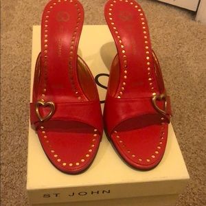 Brand new authentic St. John heels!!